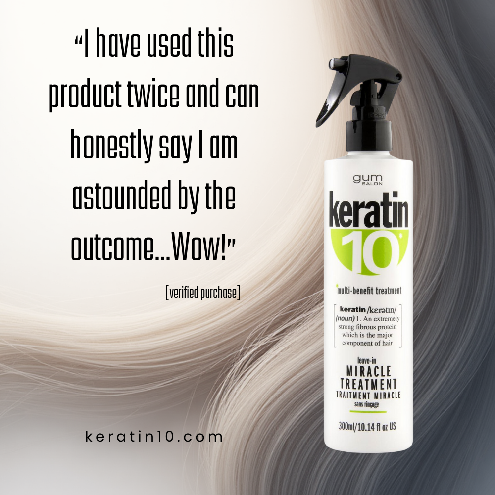 keratin10 Leave-in MIRACLE TREATMENT 300ml **DUO OFFER**